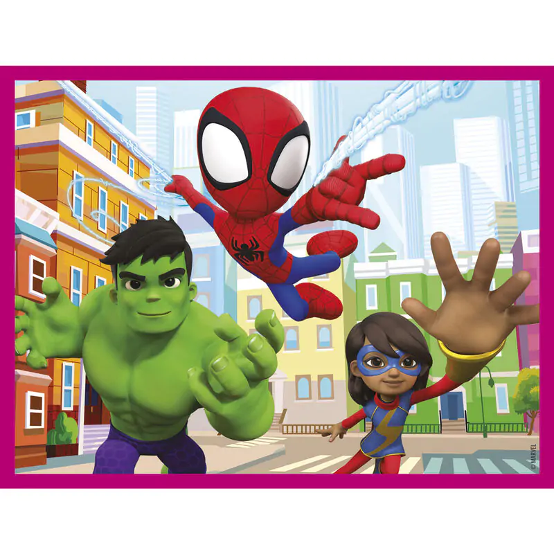 Marvel Spidey and His Amazing Friends cube puzzle 12pcs termékfotó