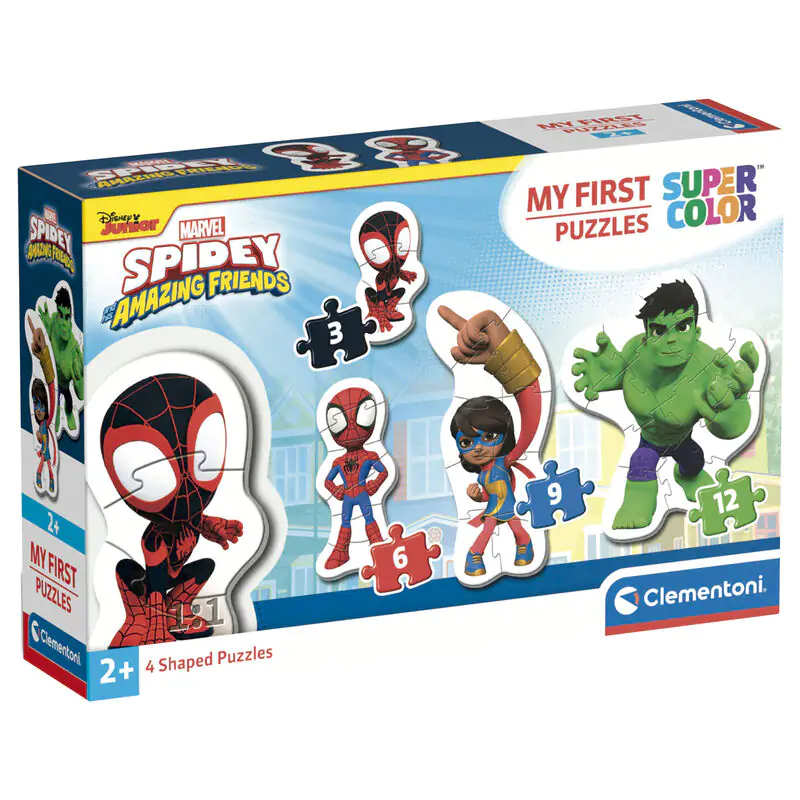 Marvel Spidey and His Amazing Friends puzzle 3-6-9-12pcs product photo