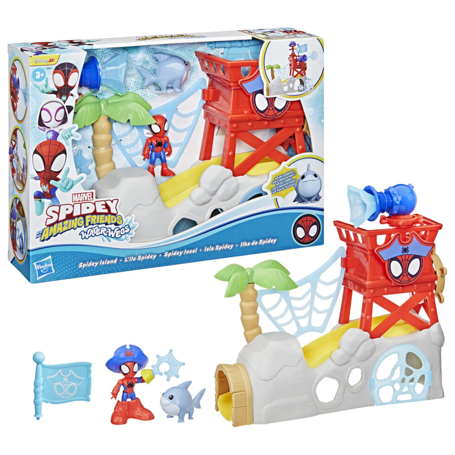 Marvel Spidey island playset product photo