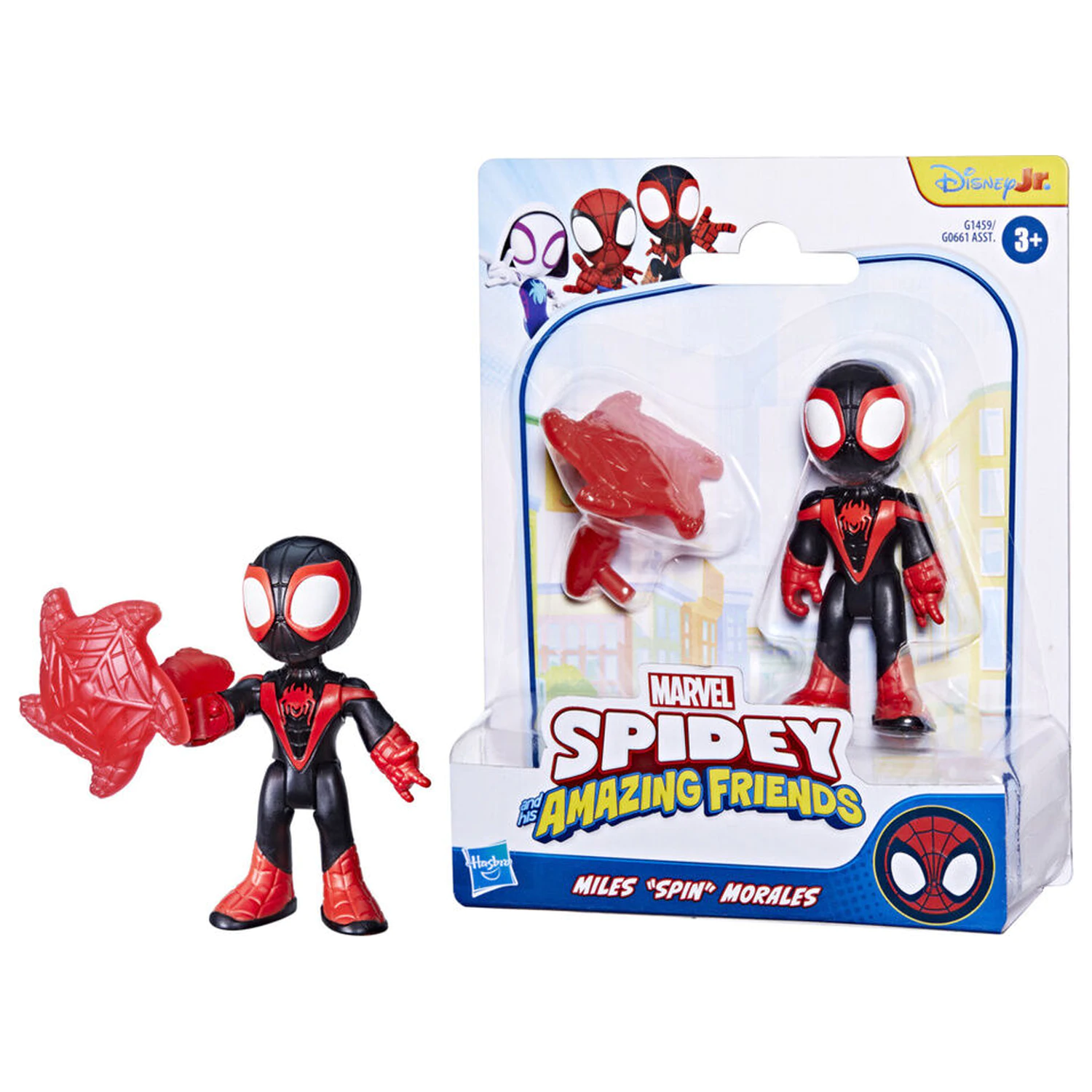 Marvel Spidey Miles Spin Morales figure 7cm product photo