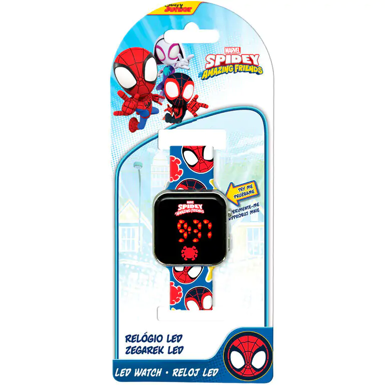 Marvel Spidey the Amazing Friends led watch product photo