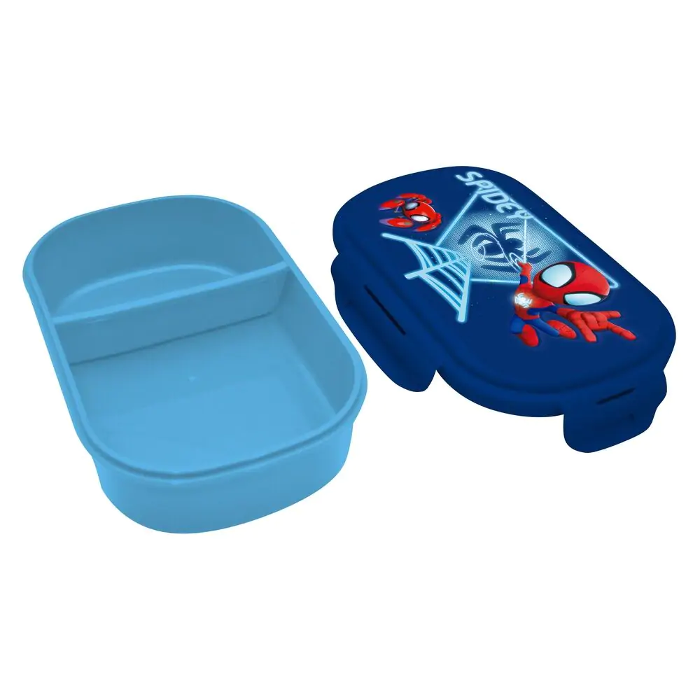 Marvel Spidey the Amazing Friends lunch box + cutlery product photo