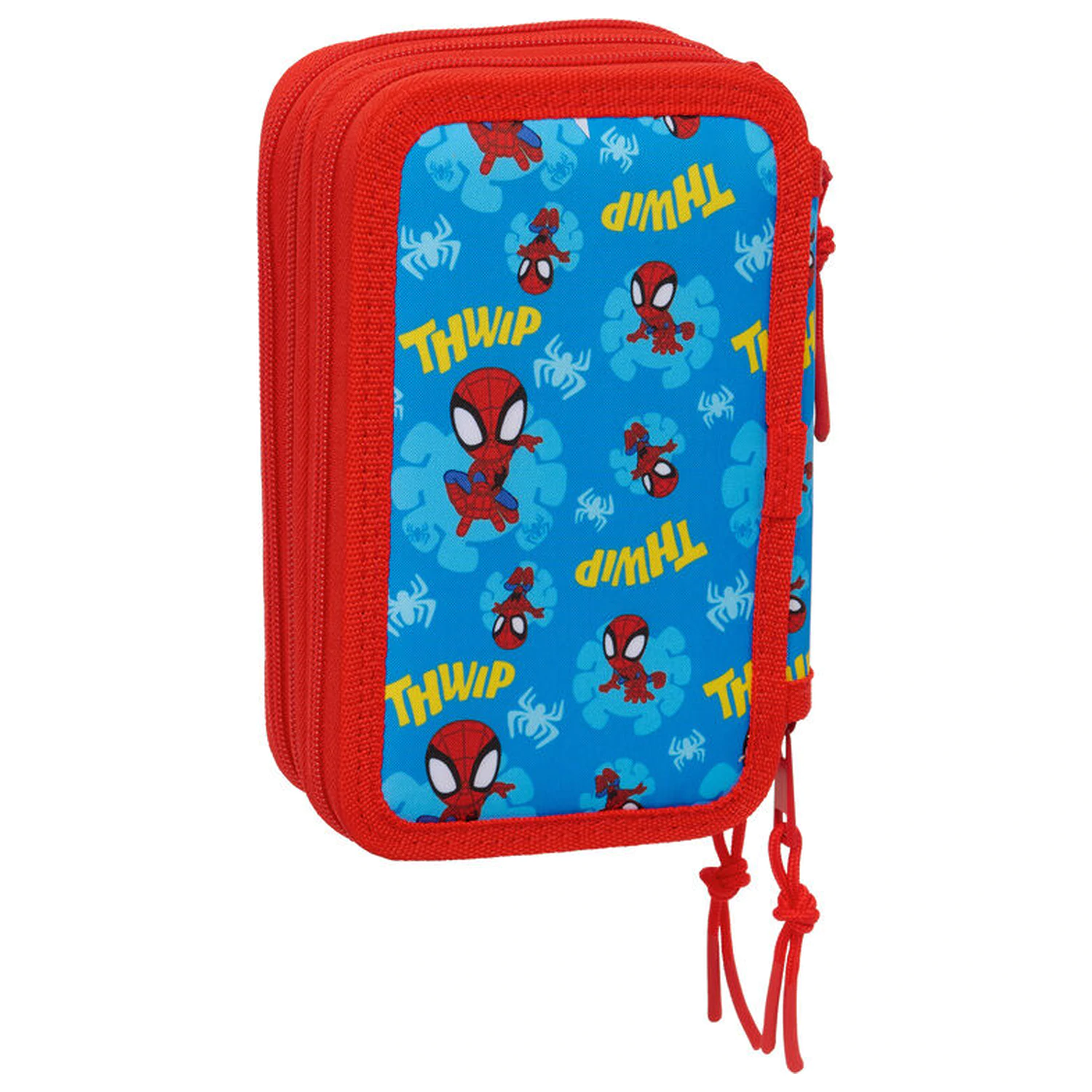 Marvel Spidey triple pencil case 37pcs product photo