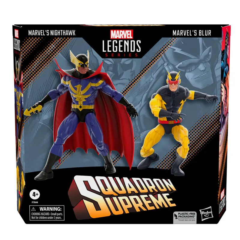 Marvel Squadron Supreme Marvels Nighthawk & Marvels Blur action figure 15cm product photo