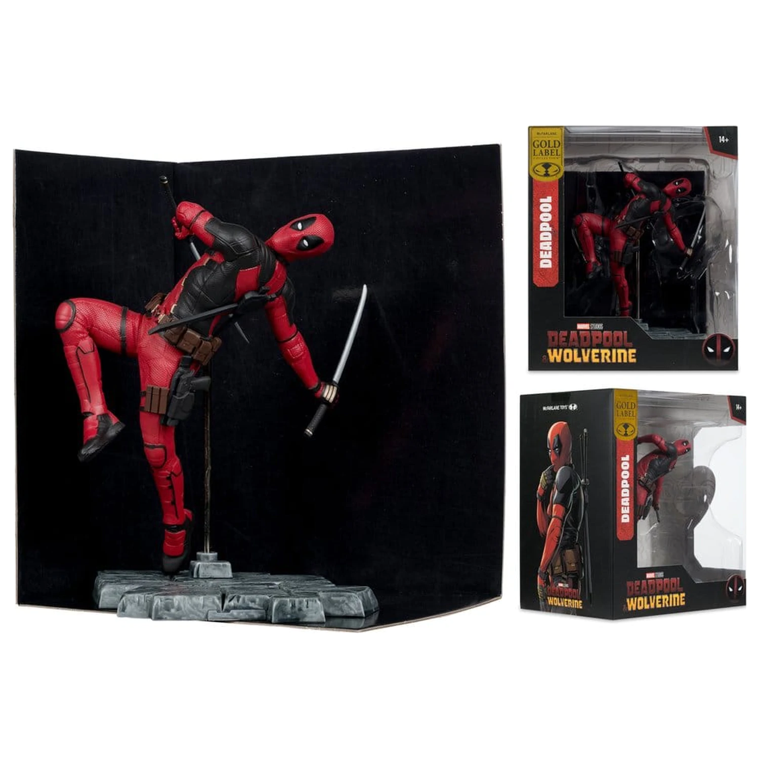 Marvel Studios Statue 1/10 Deadpool (Deadpool & Wolverine) (Gold Label) 17 cm product photo