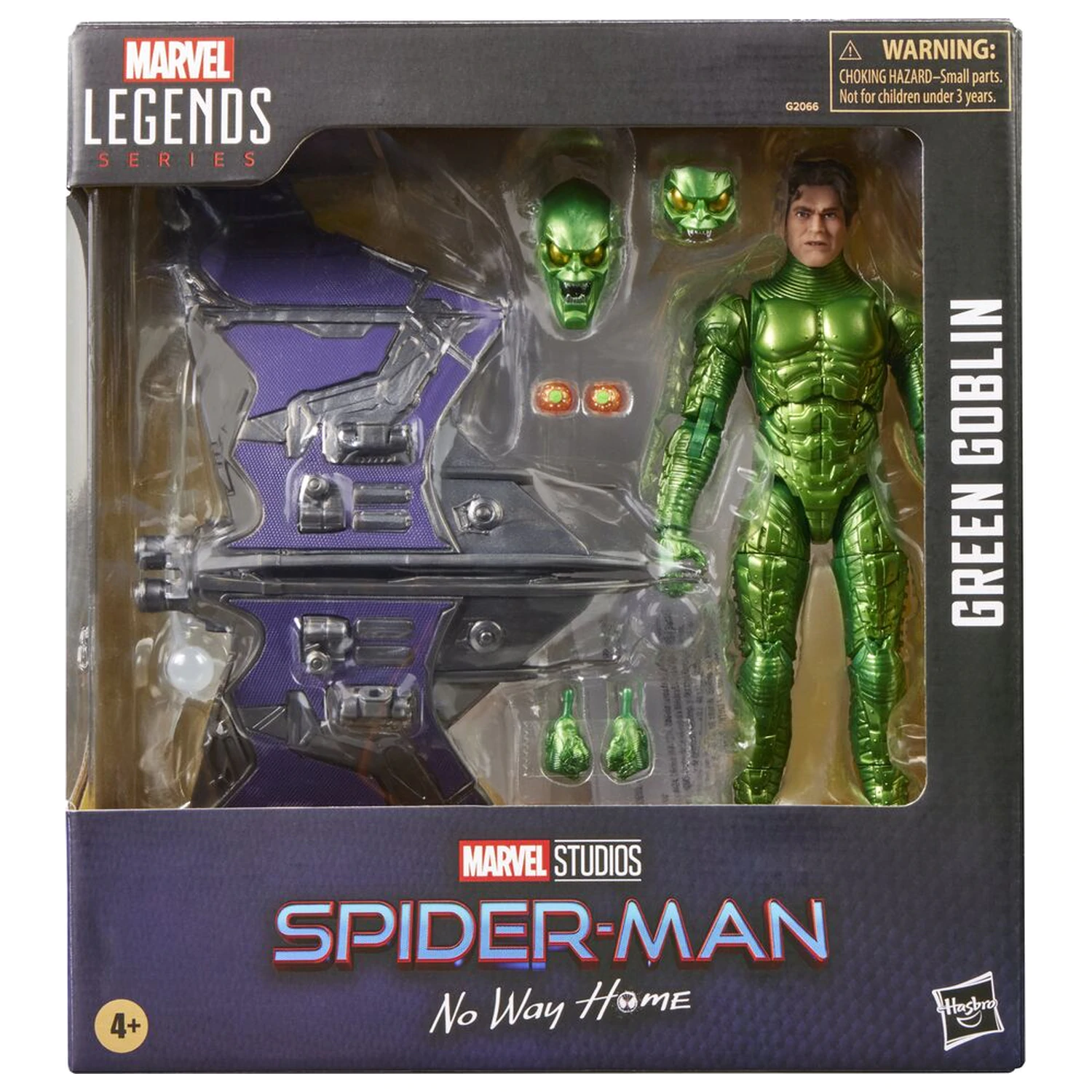 Marvel Studios Spider-Man No Way Home Green Goblin figure 15cm product photo