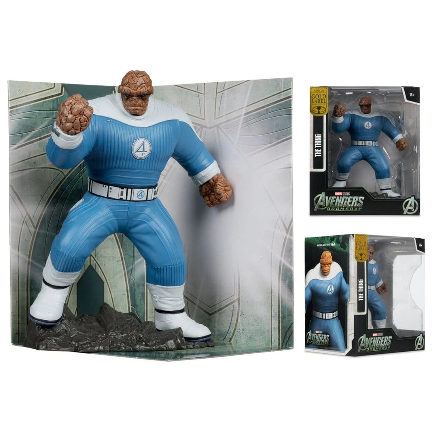 Marvel Studios Statue 1/10 The Thing (Avengers: Doomsday) (Gold Label) 19 cm product photo