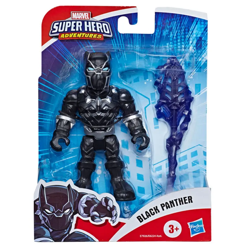 Marvel Super Hero Adventures Black Panther figure 12,5cm product photo