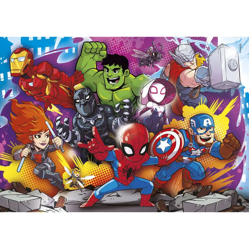 Marvel Super Hero puzzle 2x20pcs 2x60pcs product photo