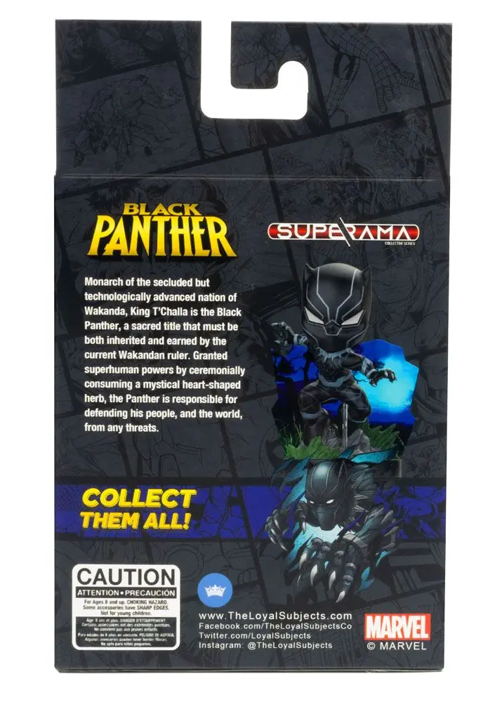 Marvel Superama Mini Diorama Black Panther 10 cm product photo