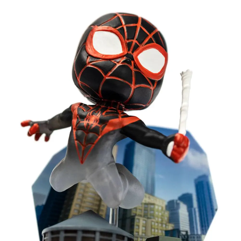 Marvel Superama Mini Diorama Spider-Man (Miles Morales) with Cloaking Effect 10 cm product photo