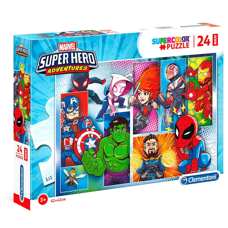 Marvel Superhero Maxi puzzle 24pcs product photo