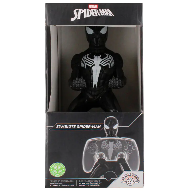 Marvel Symbiote Spider-Man figure clamping bracket Cable guy 21cm product photo