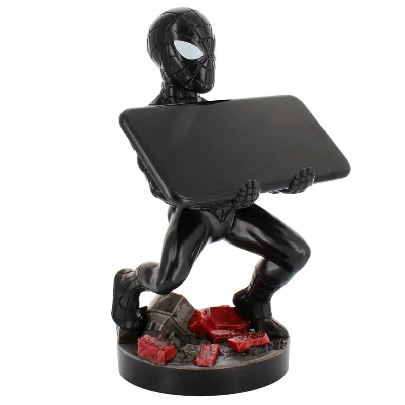 Marvel Symbiote Spider-Man figure clamping bracket Cable guy 21cm product photo