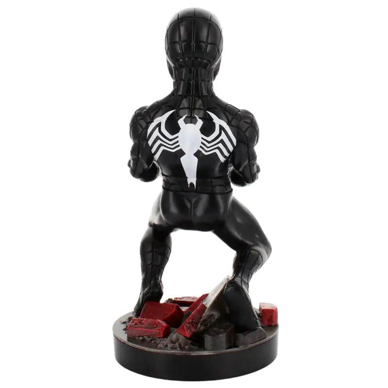 Marvel Symbiote Spider-Man figure clamping bracket Cable guy 21cm product photo