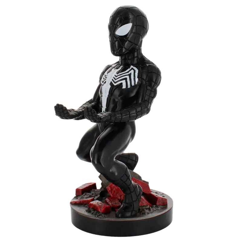 Marvel Symbiote Spider-Man figure clamping bracket Cable guy 21cm product photo