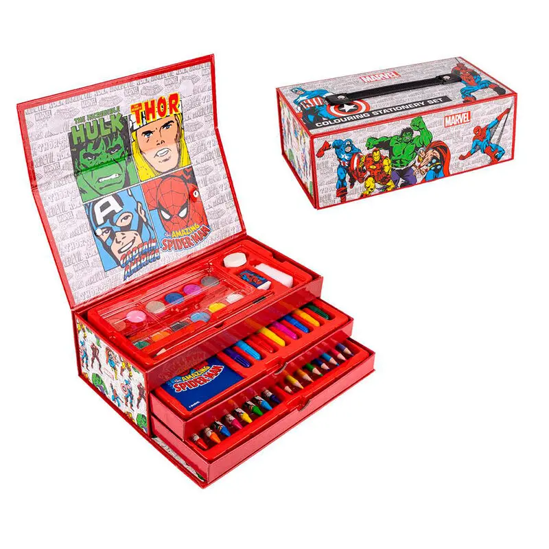 Marvel Colouring stationery case product photo