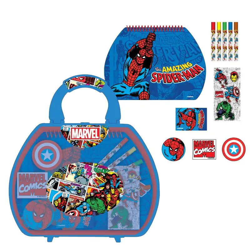 Marvel colouring stationery case termékfotó