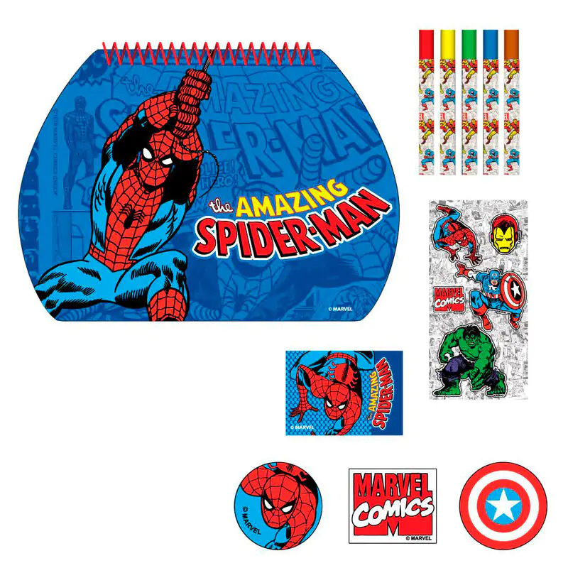 Marvel colouring stationery case termékfotó