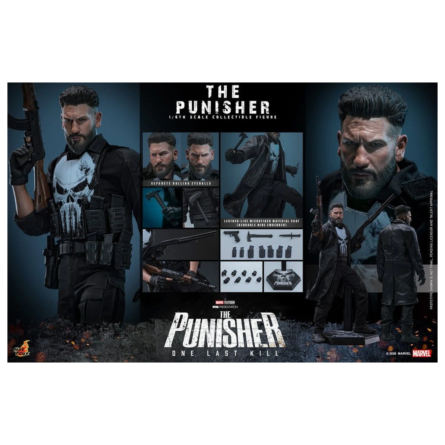 Marvel Television Masterpiece Action Figure 1/6 The Punisher 31 cm product photo