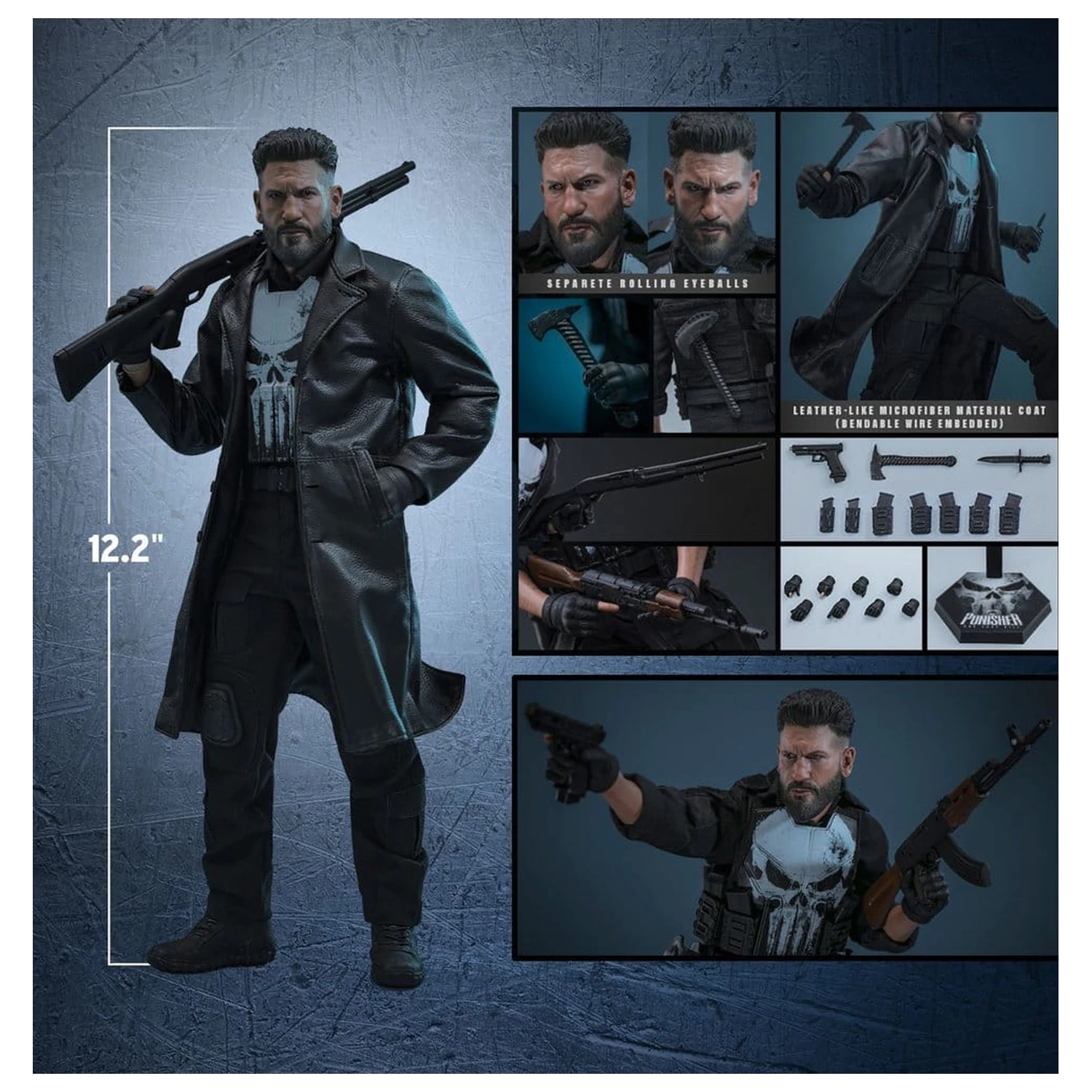 Marvel Television Masterpiece Action Figure 1/6 The Punisher 31 cm product photo