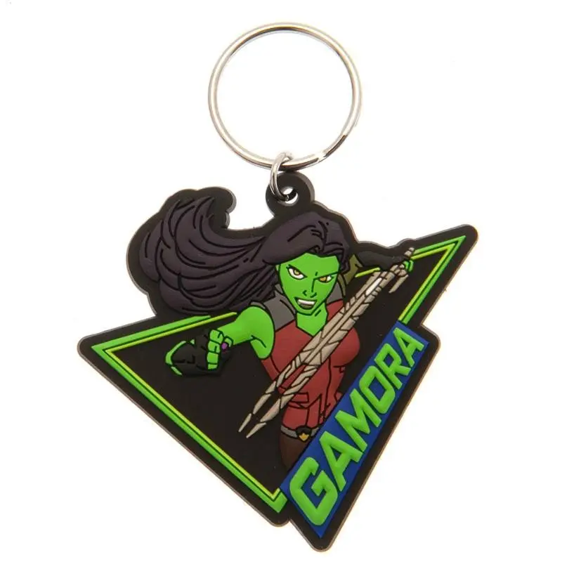 Marvel Rubber Keychain The Guardians of the Galaxy Gamora 6 cm product photo