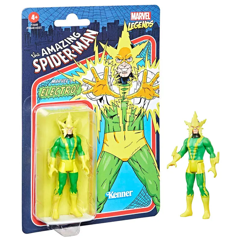Marvel The Amazing Spiderman Electro figure 9,5cm product photo