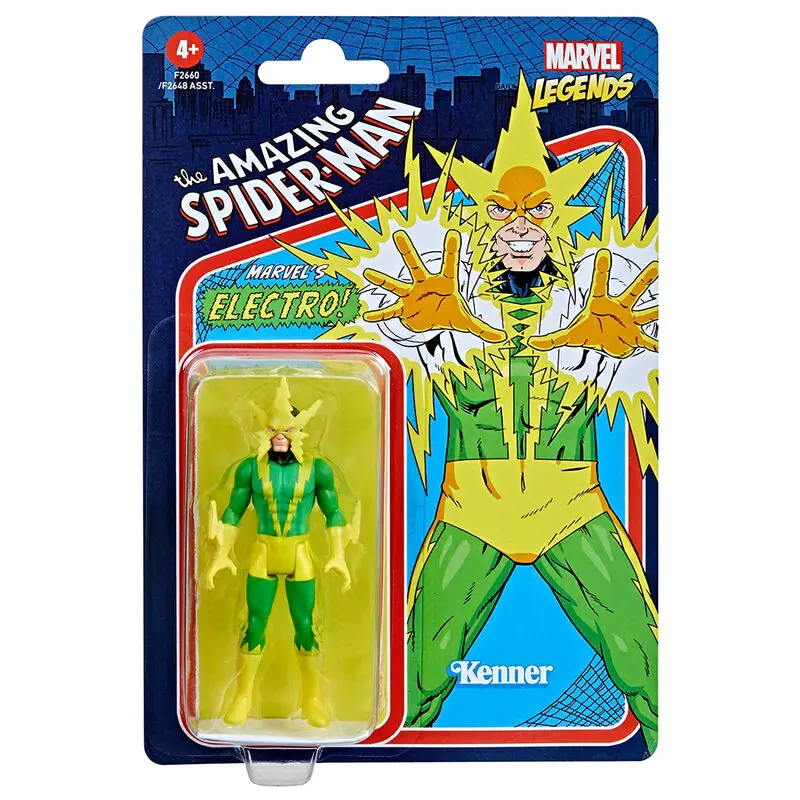 Marvel The Amazing Spiderman Electro figure 9,5cm product photo