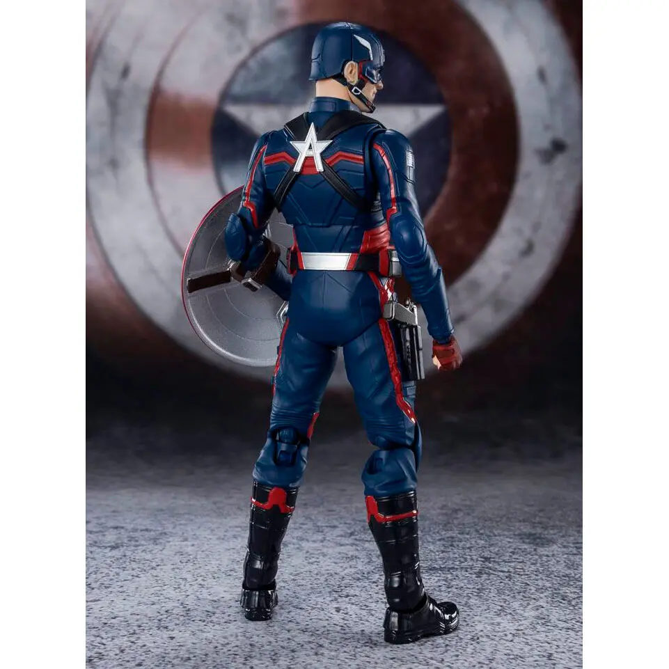 The Falcon and the Winter Soldier S.H. Figuarts Action Figure Captain America (John F. Walker) 15 cm product photo
