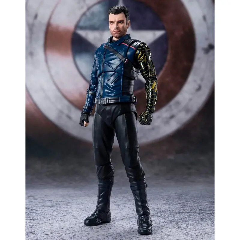 The Falcon and the Winter Soldier S.H. Figuarts Action Figure Bucky Barnes 15 cm product photo