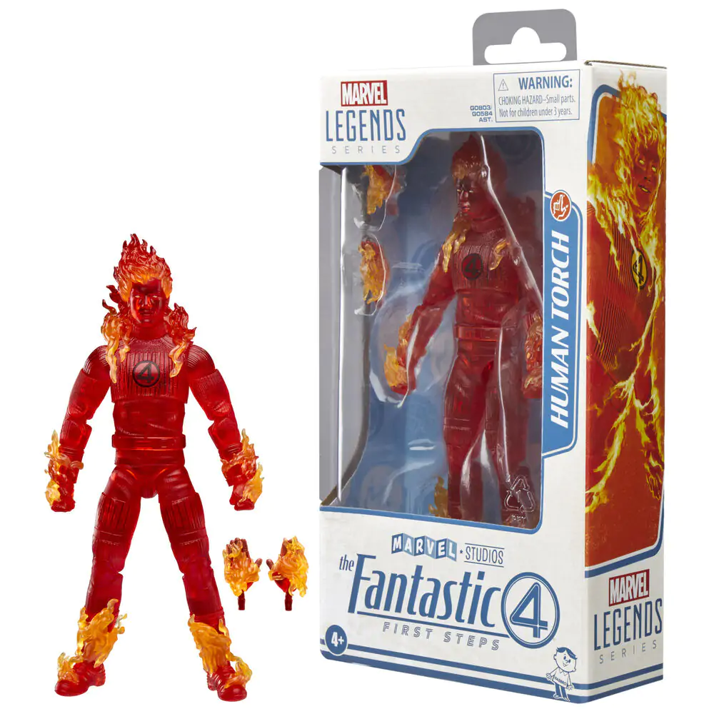 Marvel The Fantastic 4 Human Torch figure 15cm product photo