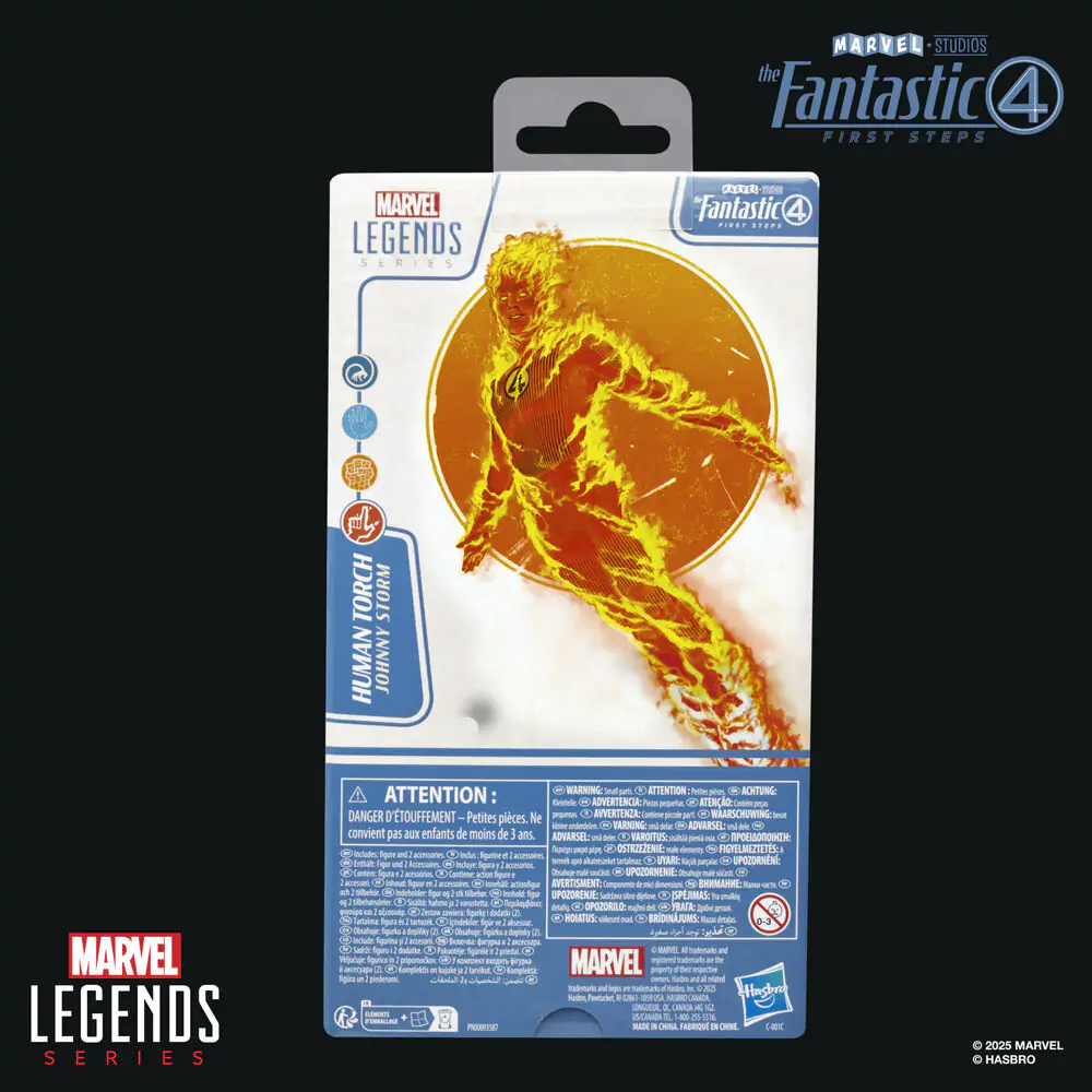 Marvel The Fantastic 4 Human Torch figure 15cm product photo