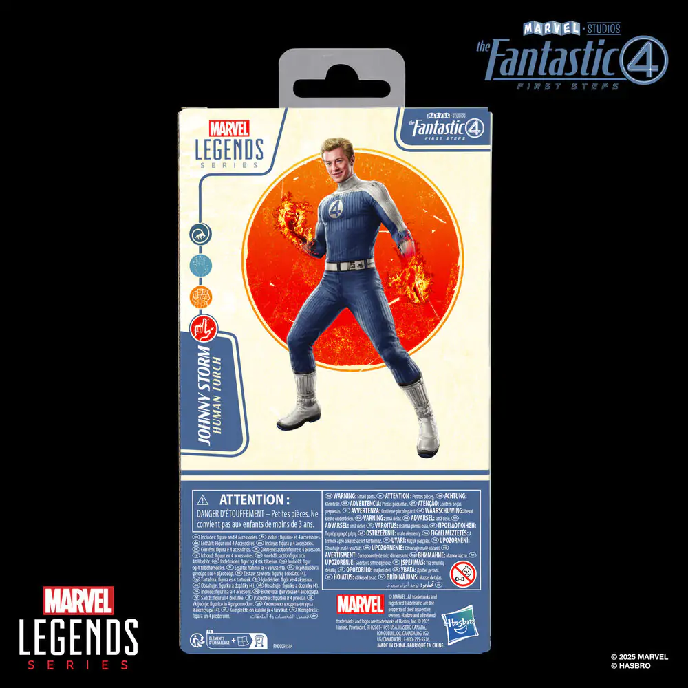 Marvel The Fantastic 4 Johnny Storm figure 15cm product photo