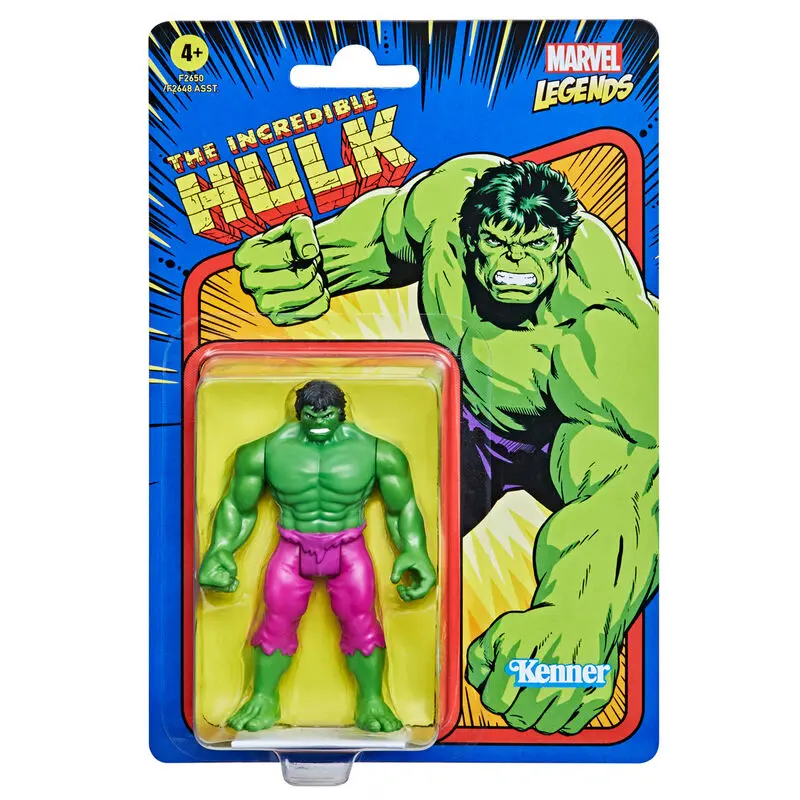 Marvel Legends Retro Collection Action Figure 2022 Hulk 10 cm product photo