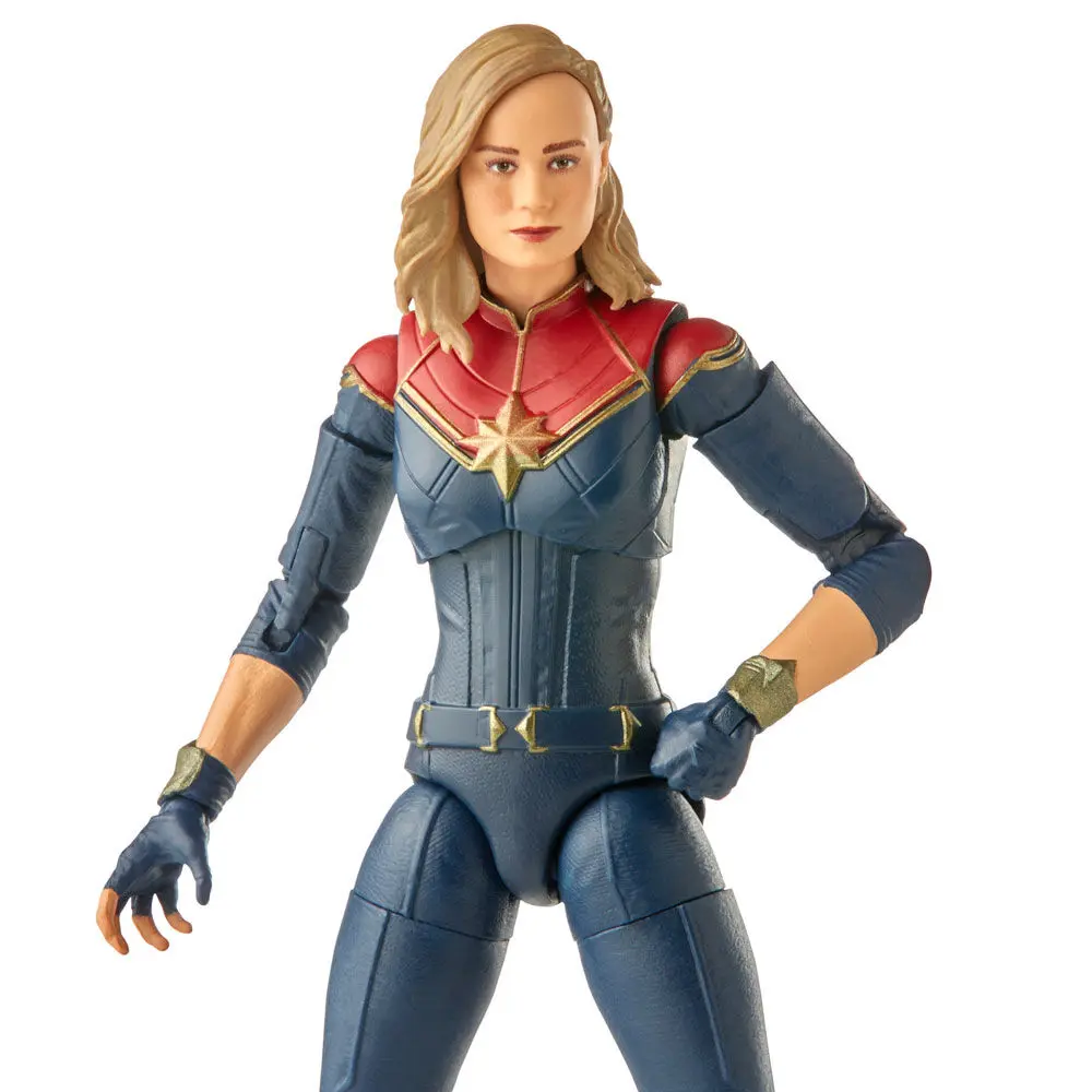 The Marvels Marvel Legends Action Figure Captain Marvel (BAF: Totally Awesome Hulk) 15 cm termékfotó