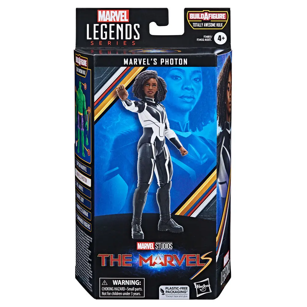 The Marvels Marvel Legends Action Figure Marvel's Photon (BAF: Totally Awesome Hulk) 15 cm termékfotó