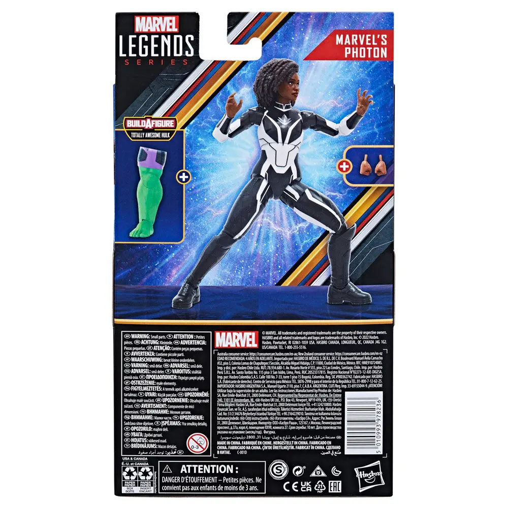 The Marvels Marvel Legends Action Figure Marvel's Photon (BAF: Totally Awesome Hulk) 15 cm termékfotó