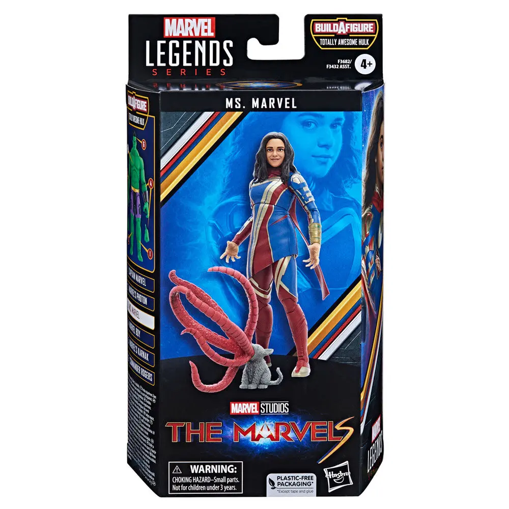 The Marvels Marvel Legends Action Figure Ms. Marvel (BAF: Totally Awesome Hulk) 15 cm termékfotó