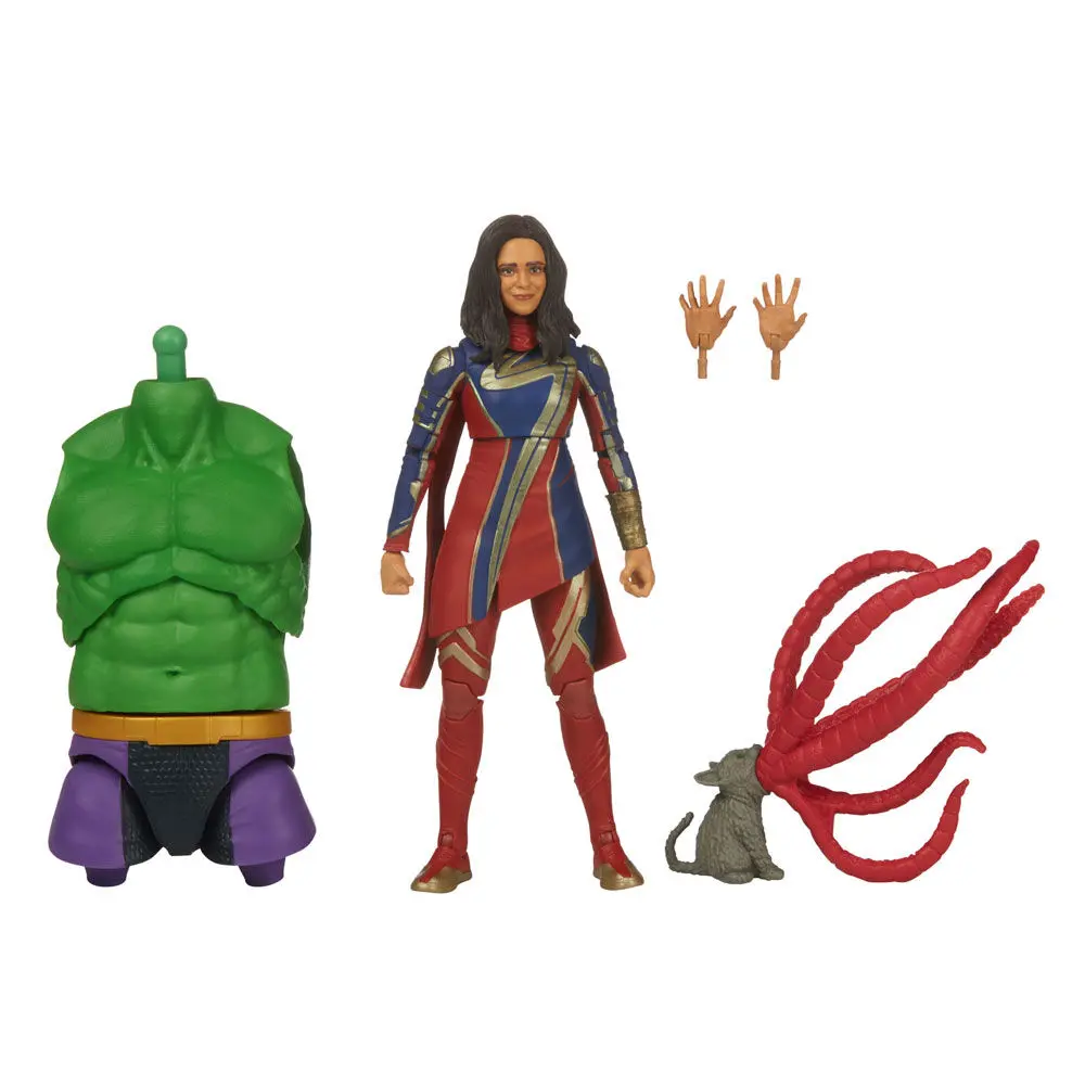 The Marvels Marvel Legends Action Figure Ms. Marvel (BAF: Totally Awesome Hulk) 15 cm termékfotó