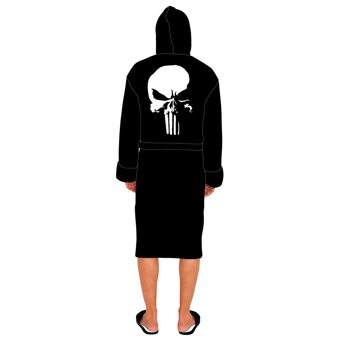 Marvel The Punisher mens fleece bathrobe product photo