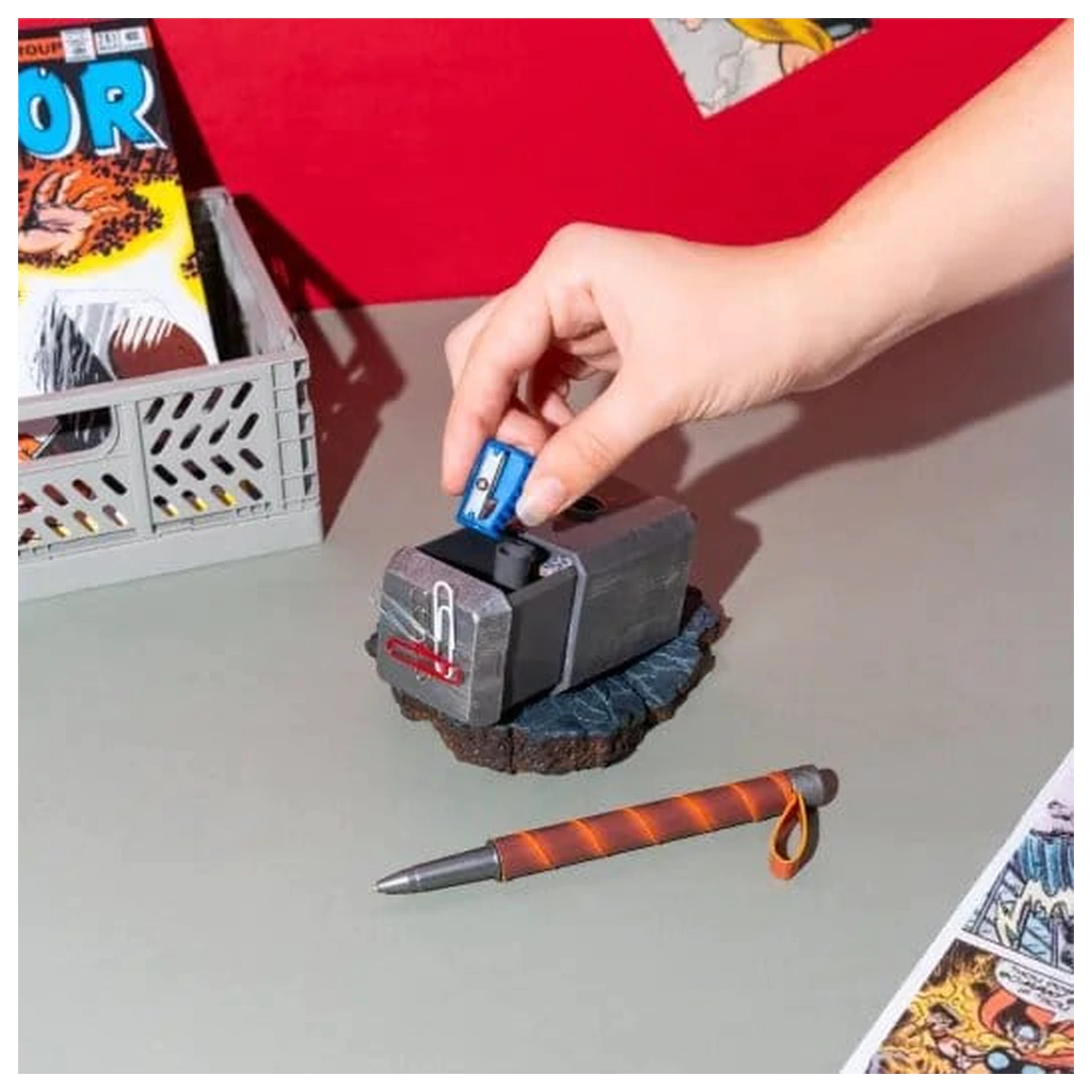 Marvel Thor Pen and Stand Hammer product photo