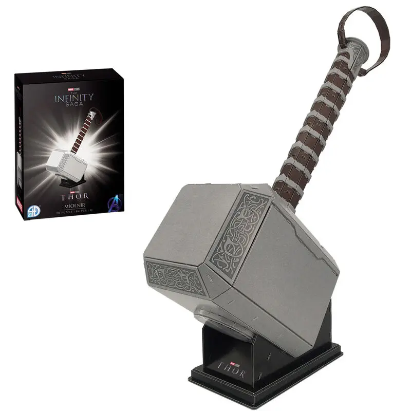 Marvel Thors hammer 3D puzzle 84pcs product photo