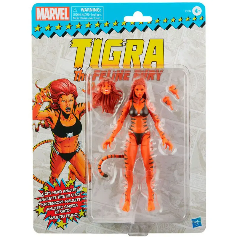 Marvel Legends Series Action Figure 2022 Marvel's Tigra 15 cm termékfotó