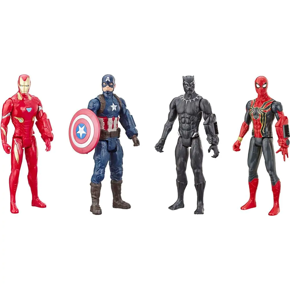 Marvel Titan Hero Series pack4 figures 30cm product photo