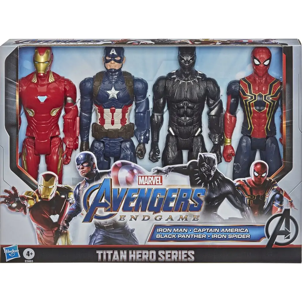 Marvel Titan Hero Series pack4 figures 30cm product photo