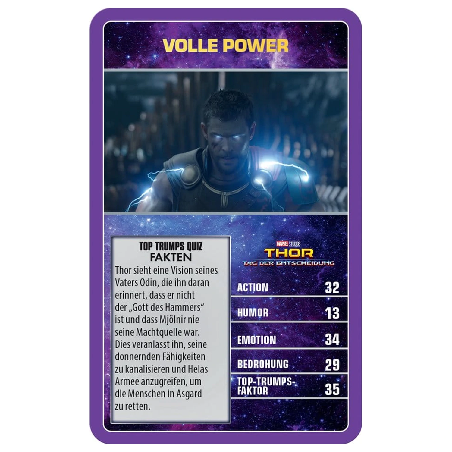 Marvel Card Game Top Trumps Collectables *German Version* product photo