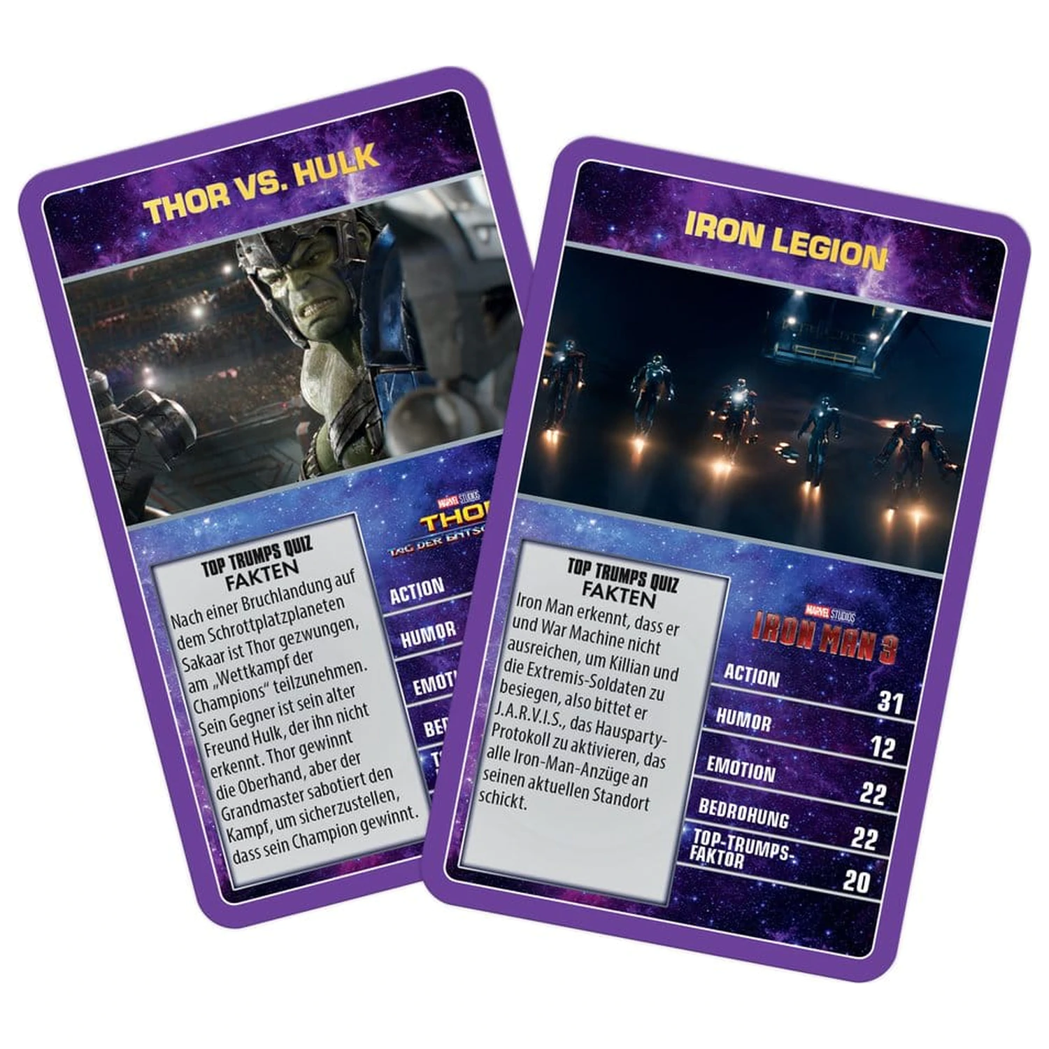 Marvel Card Game Top Trumps Collectables *German Version* product photo