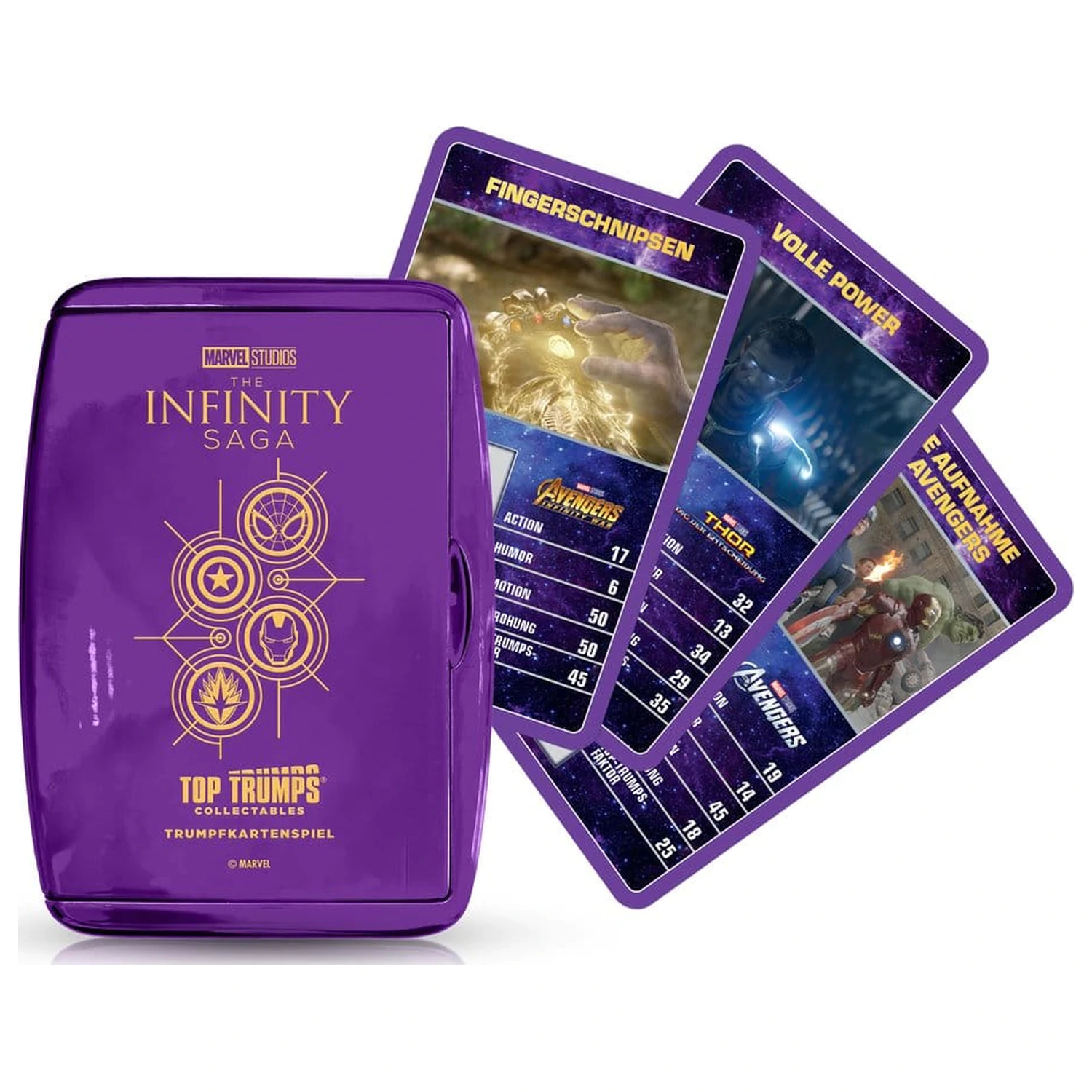 Marvel Card Game Top Trumps Collectables *German Version* product photo