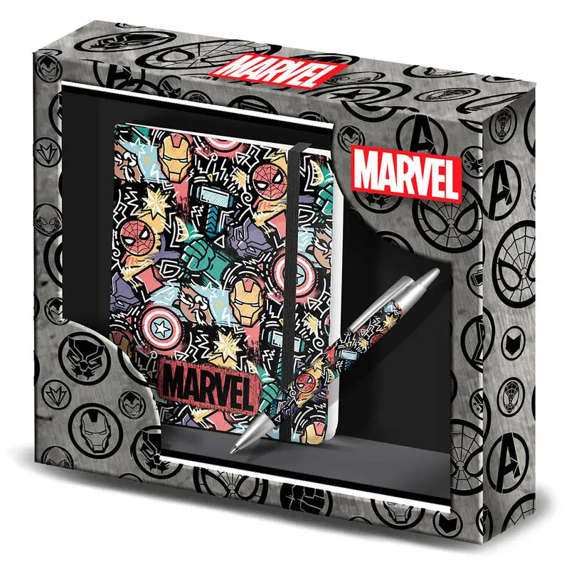 Marvel Trend diary + pen set product photo