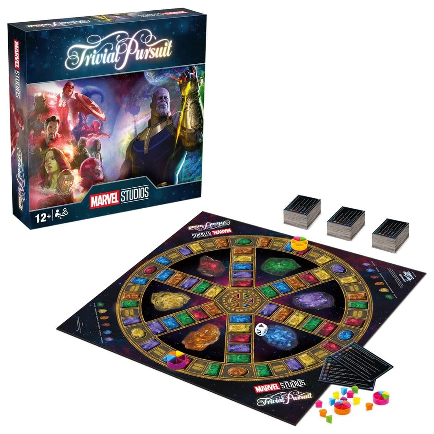 Marvel Board Game Trivial Pursuit Universe XL *German Version* product photo